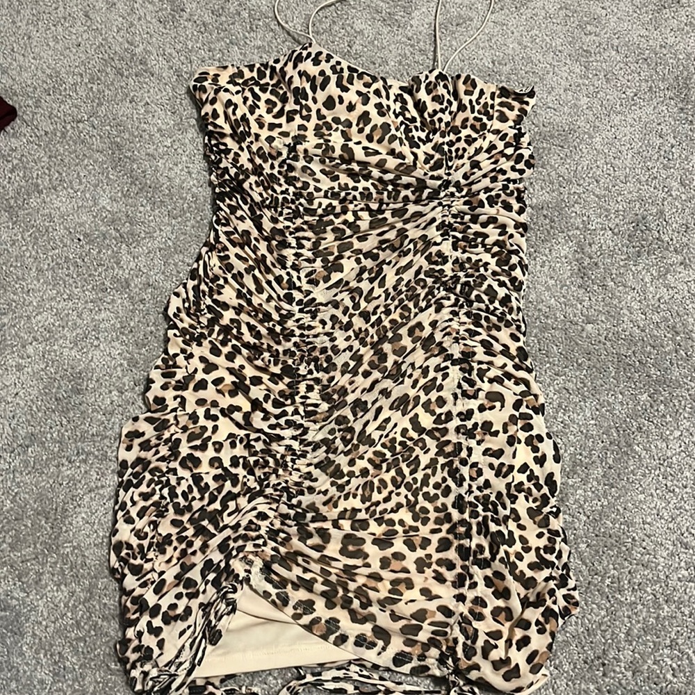 Leopard Mini-dress 🐆😍Totally BRAT